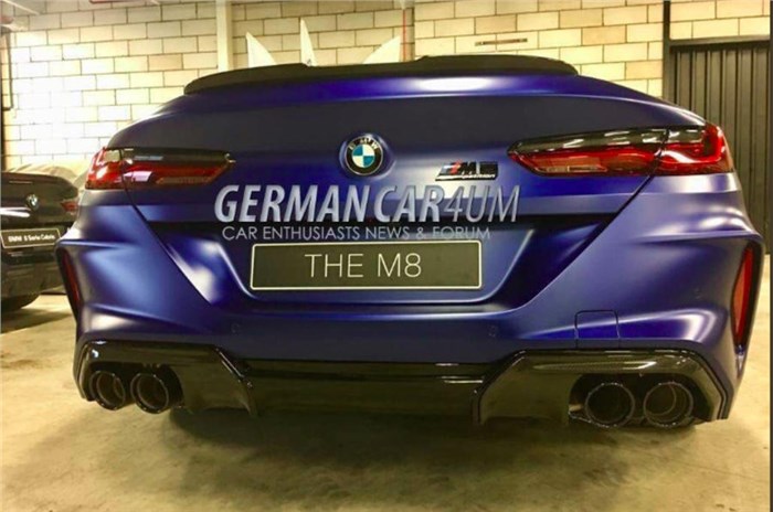 BMW M8 Competition leaked before debut
