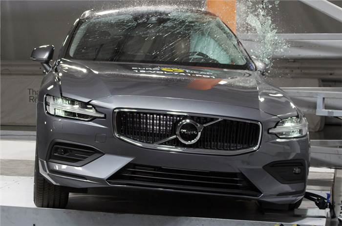 New Volvo S60 receives five-star Euro NCAP rating