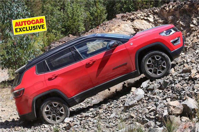 India-spec Jeep Compass Trailhawk likely to come in diesel auto only