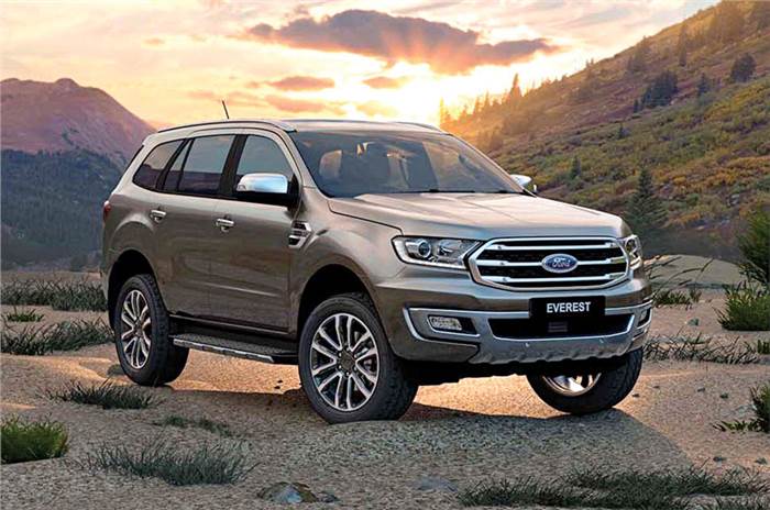 Updated Ford Endeavour to launch this month