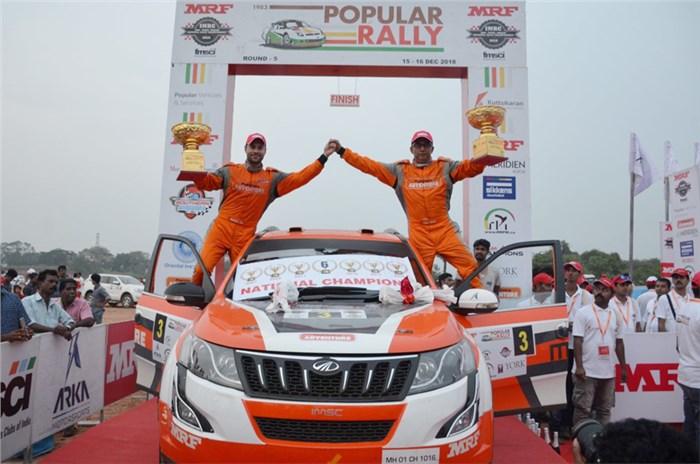 Gill clinches sixth INRC title
