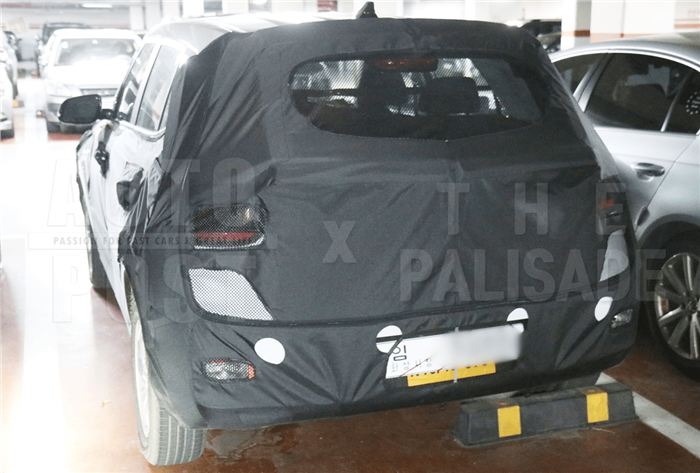 Hyundai QXi compact SUV interior spied