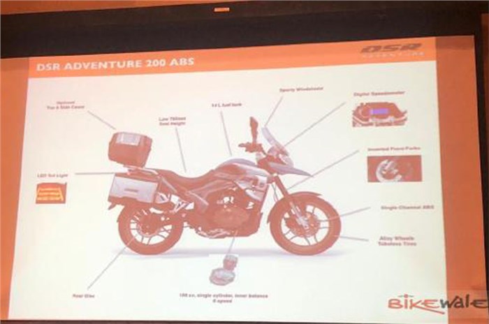 UM DSR Adventure 200 ABS to be priced at Rs 1.39 lakh