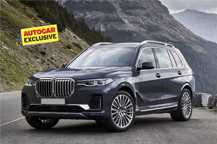 BMW X7 M50d India unveil on January 31, 2019