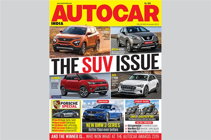 Autocar India January 2019: 'The SUV issue' - out now!
