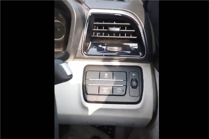 Production-spec Mahindra XUV300 interior: A closer look