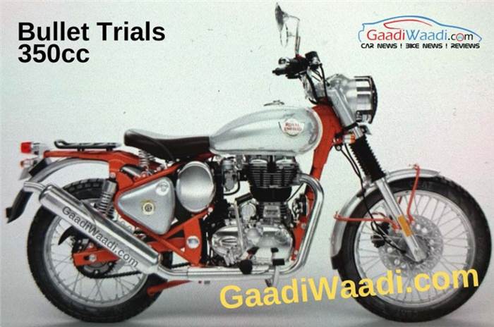Royal Enfield Bullet Trials 350, 500 images surface online