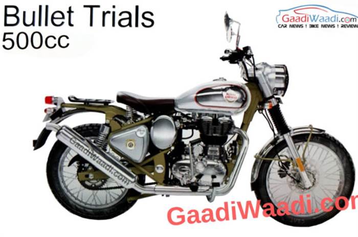 Royal Enfield Bullet Trials 350, 500 images surface online