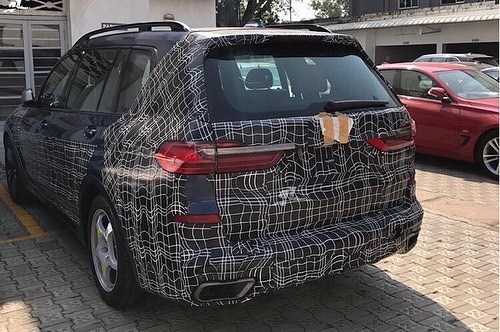 BMW X7 spied in India