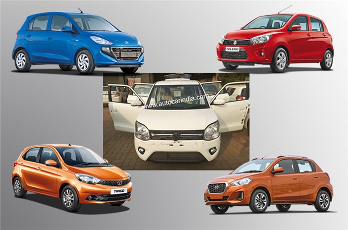 2019 Maruti Suzuki Wagon R vs rivals: Specifications comparison