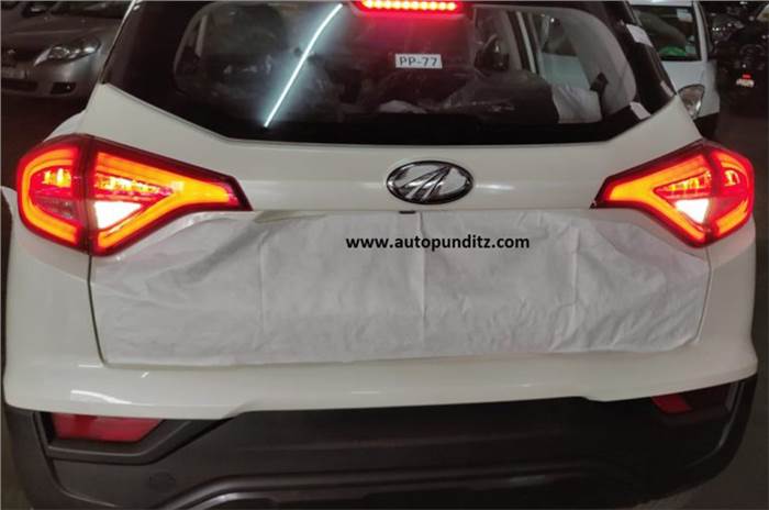 Mahindra XUV300 low-spec trim spotted