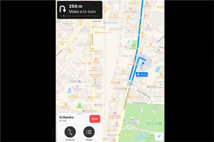 Apple Maps launches turn-by-turn navigation in India