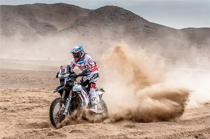 Dakar 2019, Stage 4: Santolino bags top 10 finish for TVS