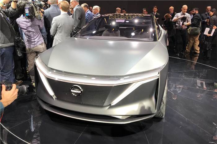 Nissan IMs concept showcased at Detroit