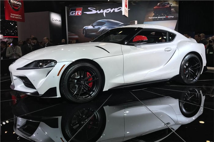 2019 Toyota Supra unveiled at Detroit motor show