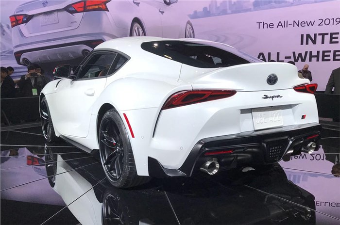 2019 Toyota Supra unveiled at Detroit motor show