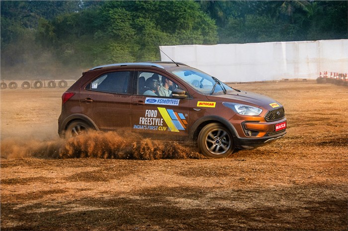 Women up their driving skills at #SheDrives pro driving school