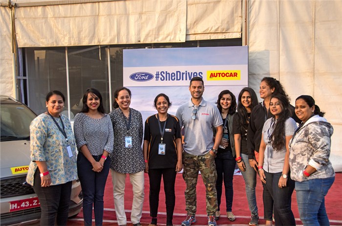 Women up their driving skills at #SheDrives pro driving school
