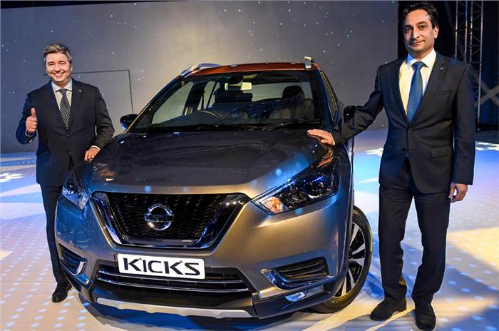 Nissan Kicks launched at Rs 9.55 lakh