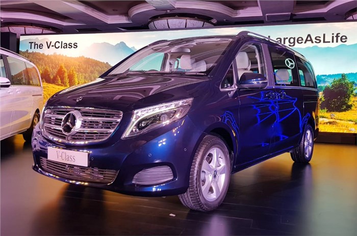 Mercedes-Benz V-class launched in India, priced at Rs 68.40 lakh