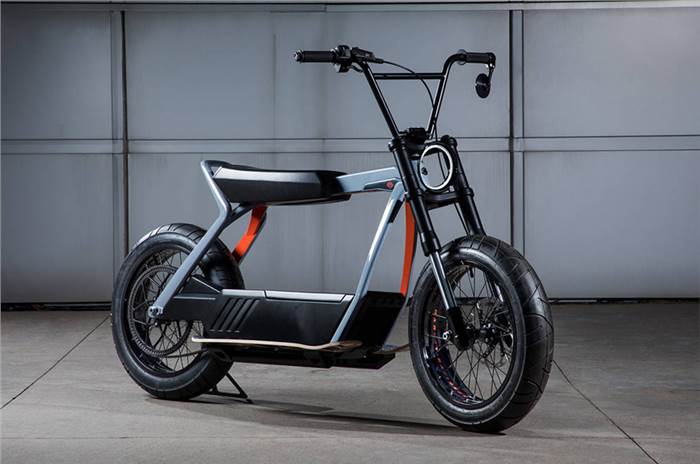 Harley-Davidson small electric bike concepts seen in action