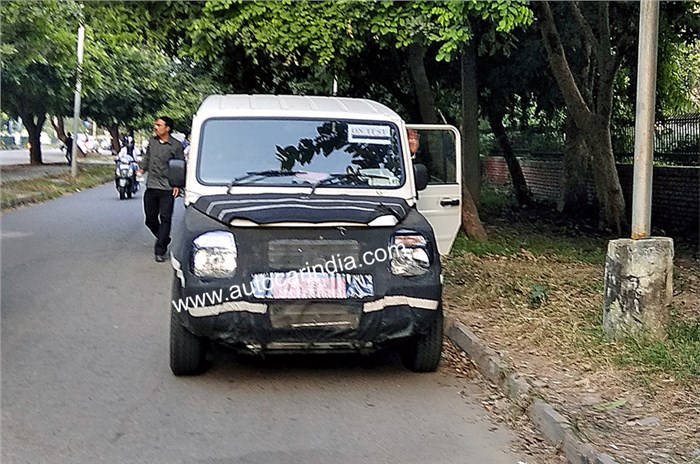 Refreshed Force Trax, Gurkha spied in Chandigarh