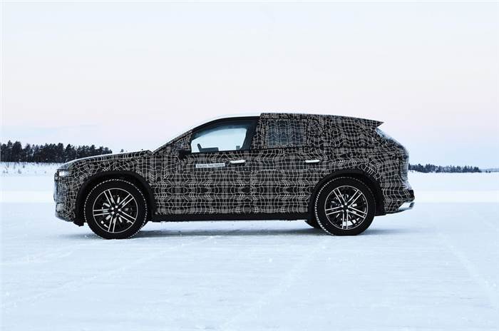 BMW iNext electric SUV begins testing