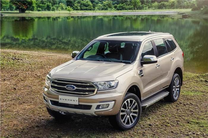 2019 Ford Endeavour facelift bookings open