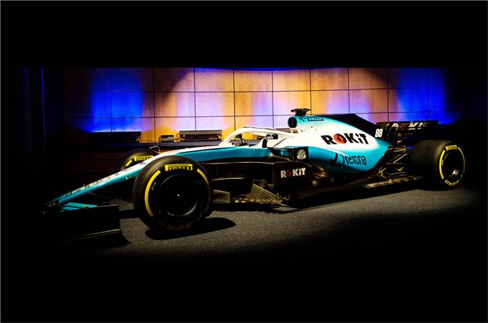 Williams reveals new F1 2019 livery and title sponsor