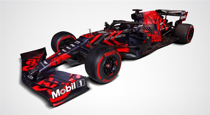 New Honda-powered Red Bull F1 car revealed