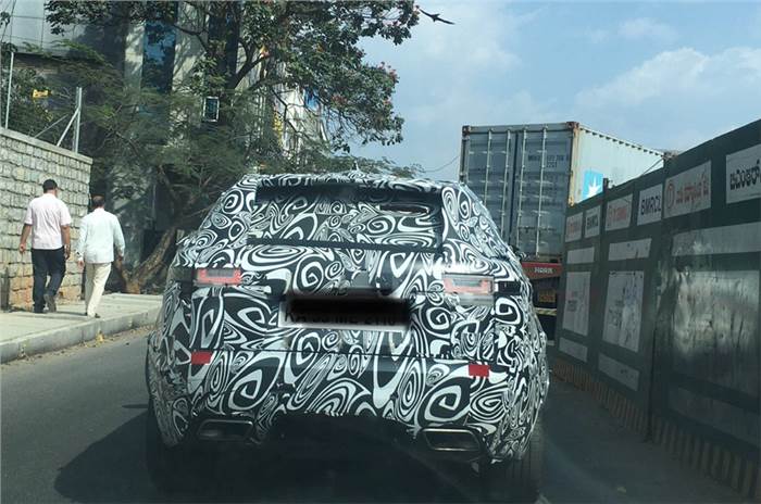 2019 Range Rover Evoque spied in India