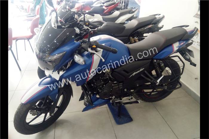 2019 TVS Apache RTR 160 ABS priced from Rs 85,479
