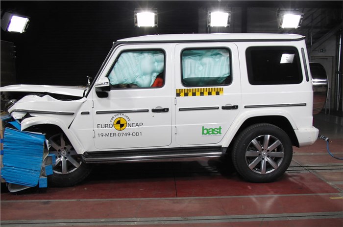 New Mercedes G-class receives five-star safety rating from Euro NCAP