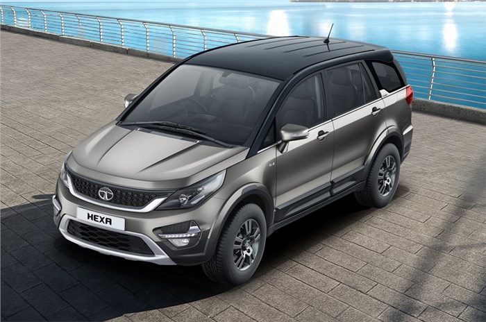 Refreshed Tata Hexa launched at Rs 12.99 lakh