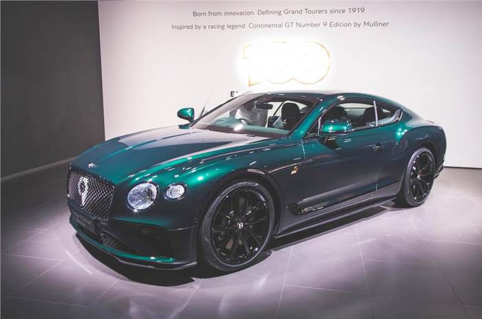 Bentley Continental GT Number 9 Edition revealed at Geneva
