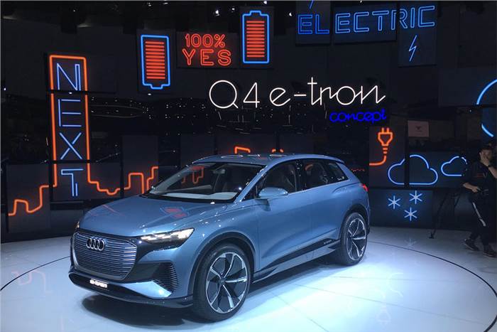 Audi Q4 E-tron electric SUV revealed