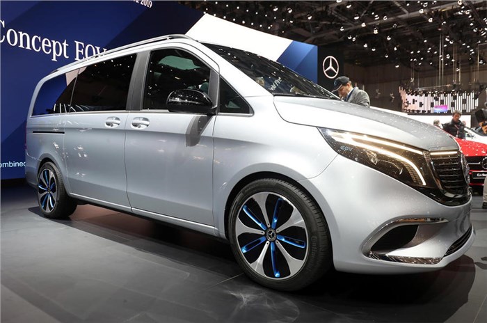 Mercedes-Benz Concept EQV MPV debuts at 2019 Geneva motor show