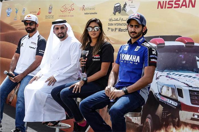 Aishwarya Pissay competing in FIM Bajas World Cup