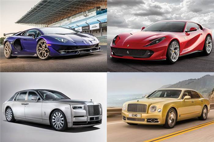 10 most expensive cars on sale in India