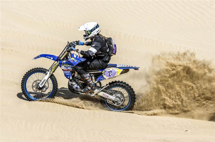 Aishwarya Pissay successfully completes Round 1 of FIM Bajas World Cup