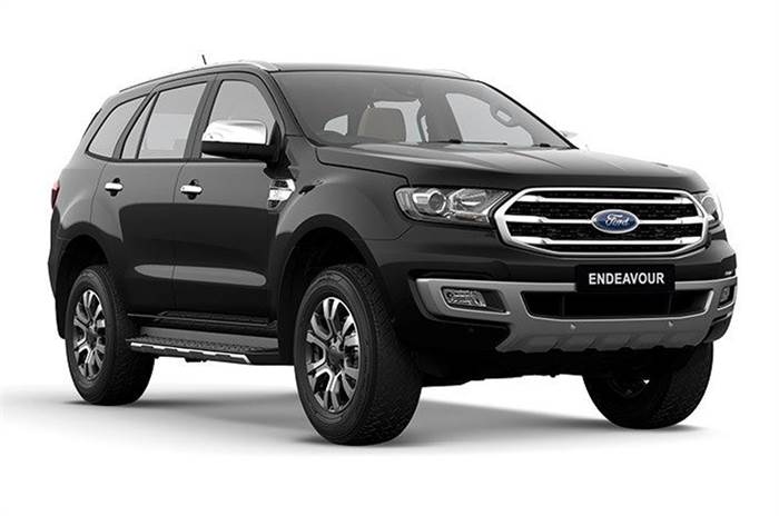 2019 Ford Endeavour facelift accessories pricing revealed