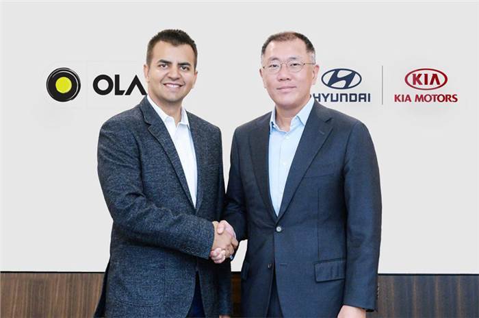 Hyundai, Kia invest about Rs 2,000 crore in Ola