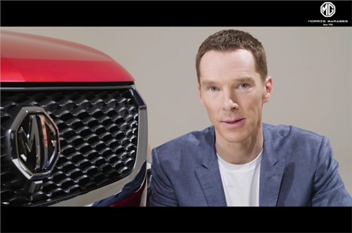 MG Motor signs Benedict Cumberbatch as its brand ambassador
