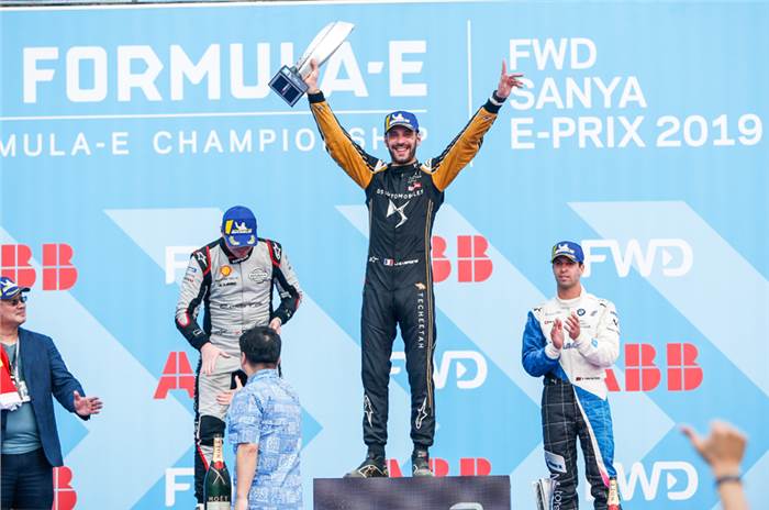 Sanya E-Prix: Vergne takes his first win of the season