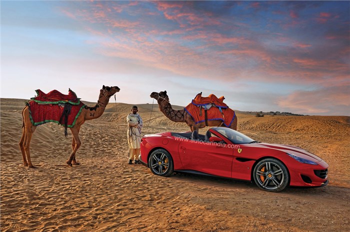 Desert Storm: Ferrari Portofino drive in Rajasthan
