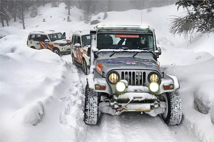 Mahindra Snow Escape drive experience