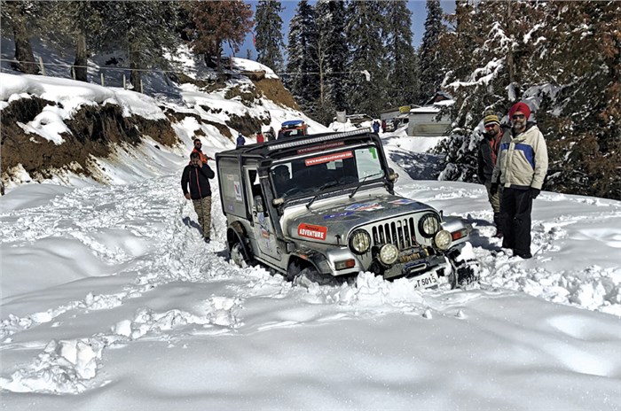 Mahindra Snow Escape drive experience