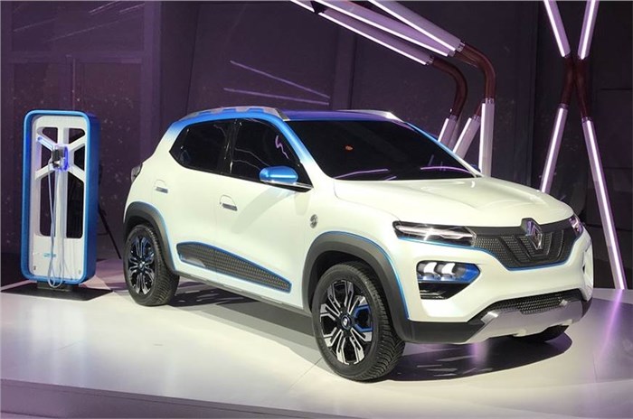 Renault Kwid EV (Renault K-ZE) world debut on April 16, 2019