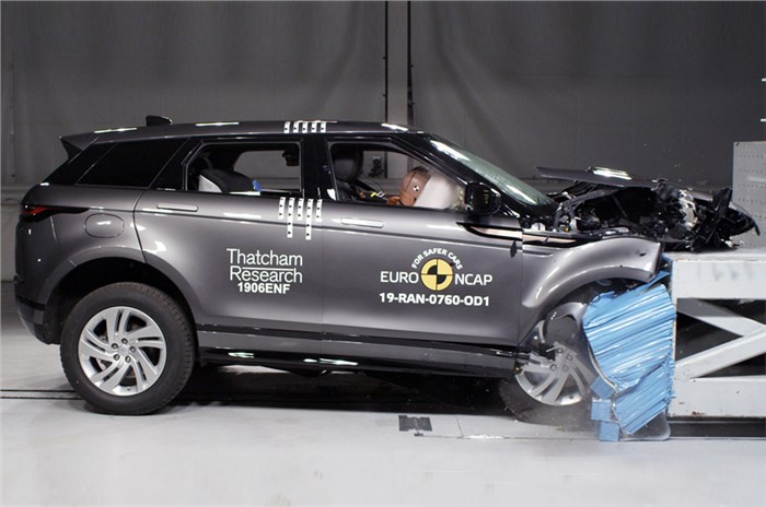 2019 Range Rover Evoque scores 5-star Euro NCAP safety rating
