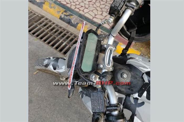 Revolt electric motorcycle spied testing